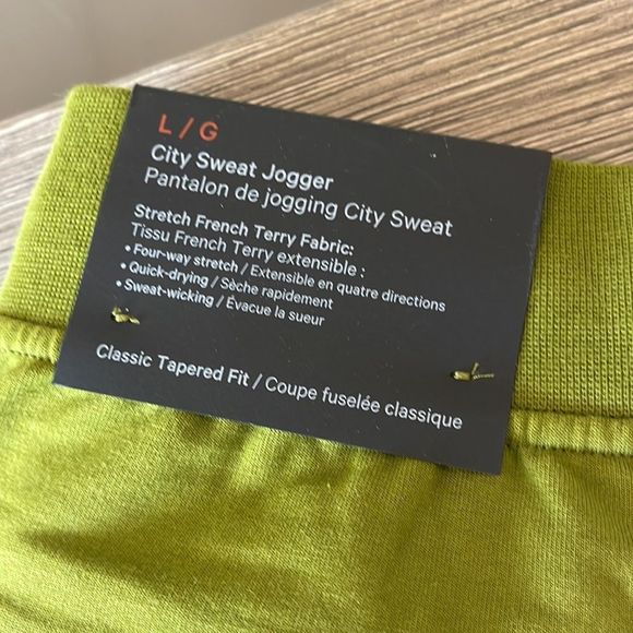 Lululemon City Sweat Jogger Juniper Green Size L - Picture 5 of 6